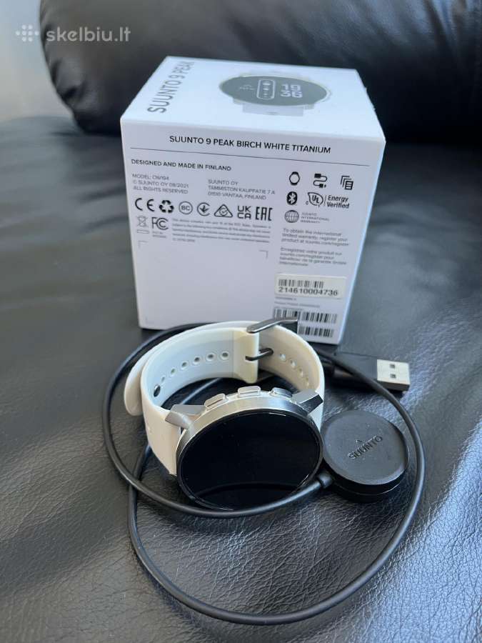 Suunto 9 Peak Birch White Titanium