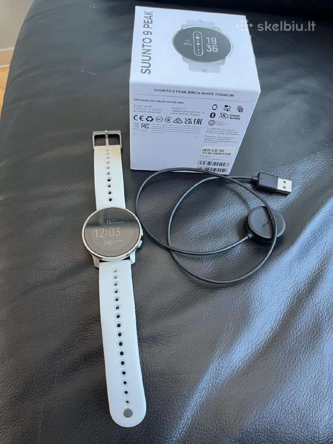 Suunto 9 Peak Birch White Titanium - nuotraukos Nr. 2