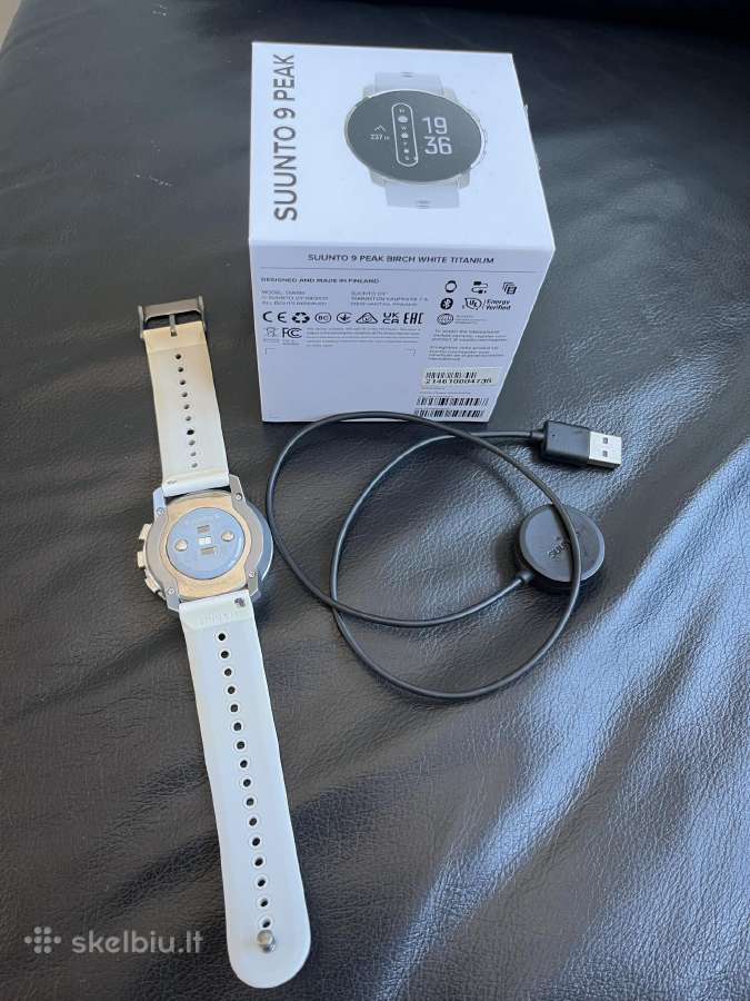 Suunto 9 Peak Birch White Titanium - nuotraukos Nr. 3