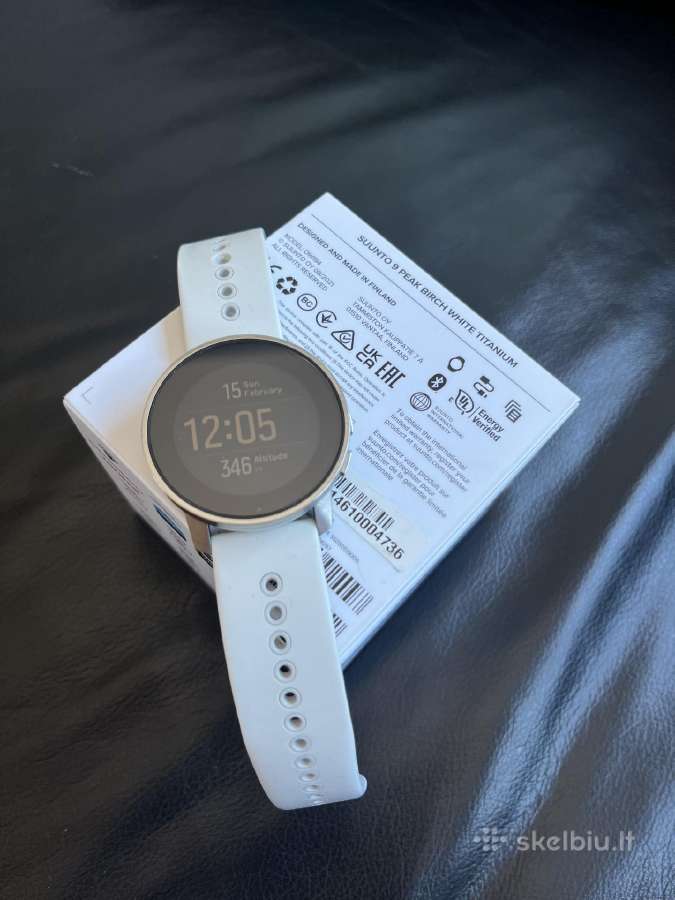 Suunto 9 Peak Birch White Titanium - nuotraukos Nr. 4