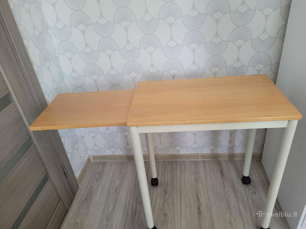 Kompaktišas aukštas stalas ant ratukų - nuotraukos Nr. 3