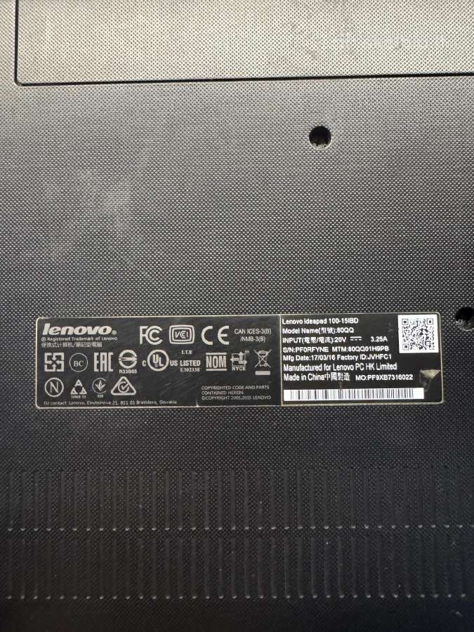 Lenovo ideapad 100 - nuotraukos Nr. 4