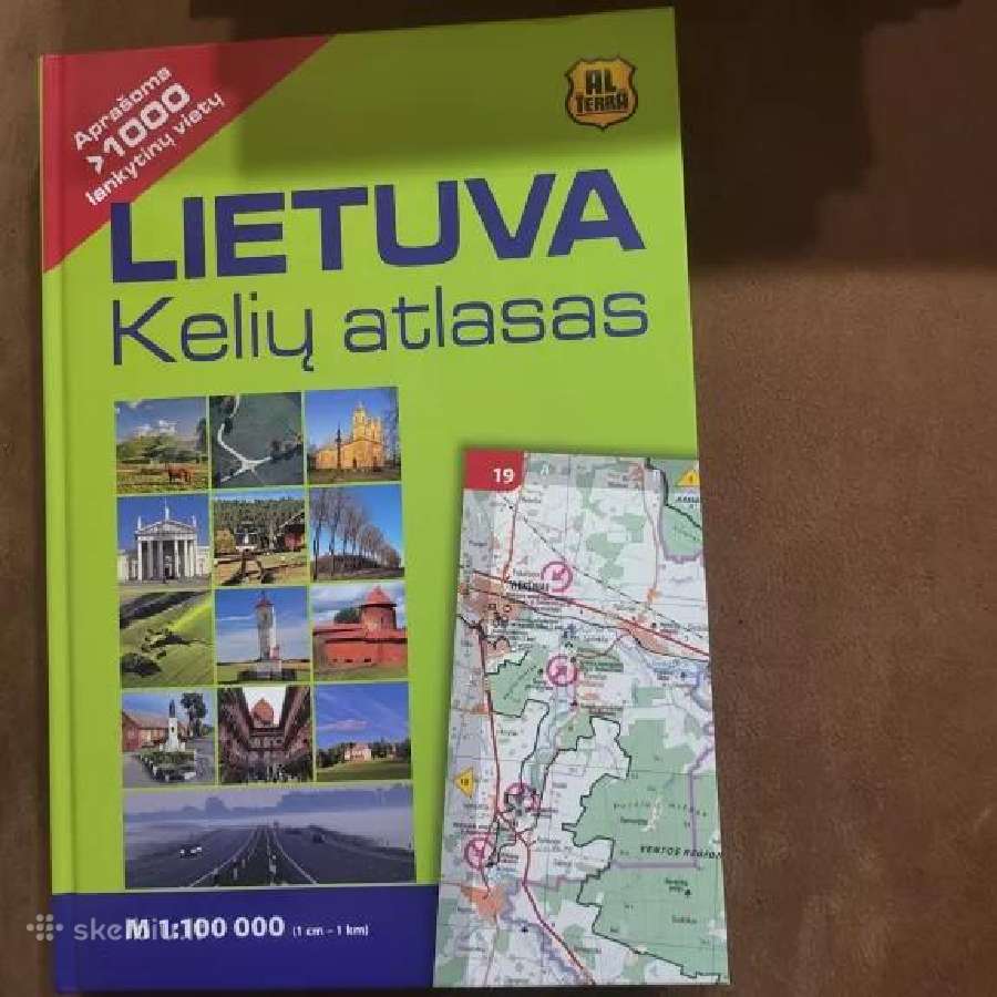 Lietuva Kelių atlasas 2012 m.