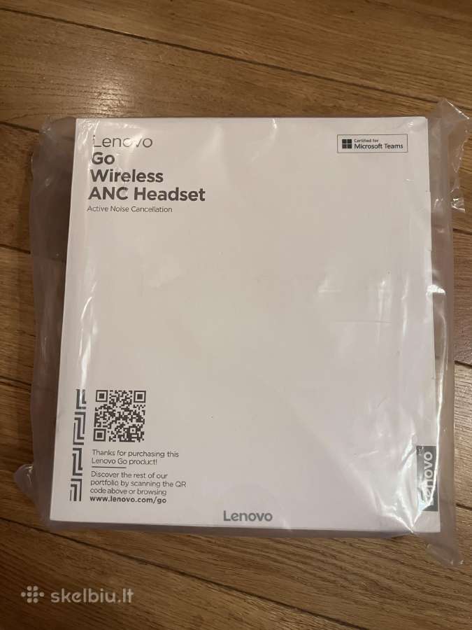 Lenovo go wireless anc headset belaides ausines - nuotraukos Nr. 2