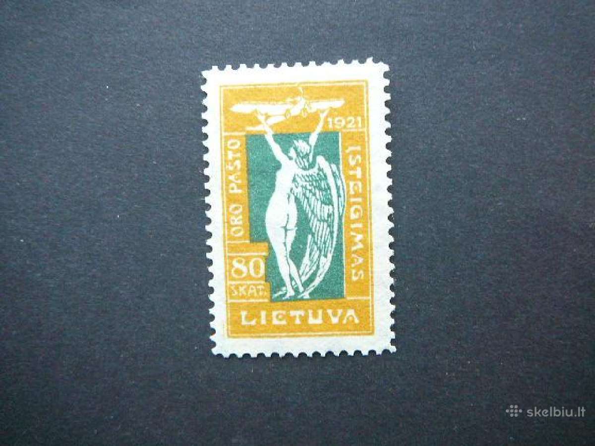 Lietuva 1921 Angeliukai 80sk. svarus lit112bk