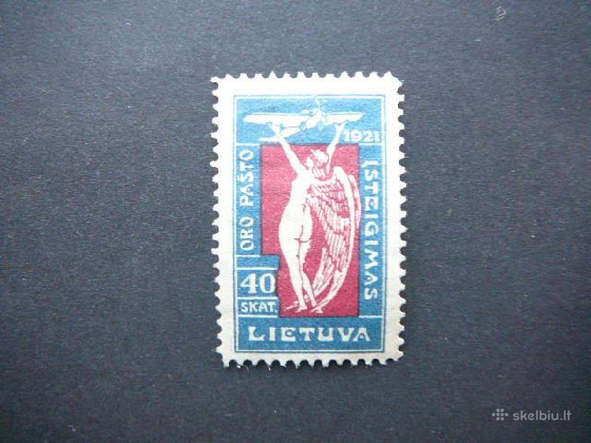 Lietuva 1921 Angeliukai 40sk. svarus lit110bk