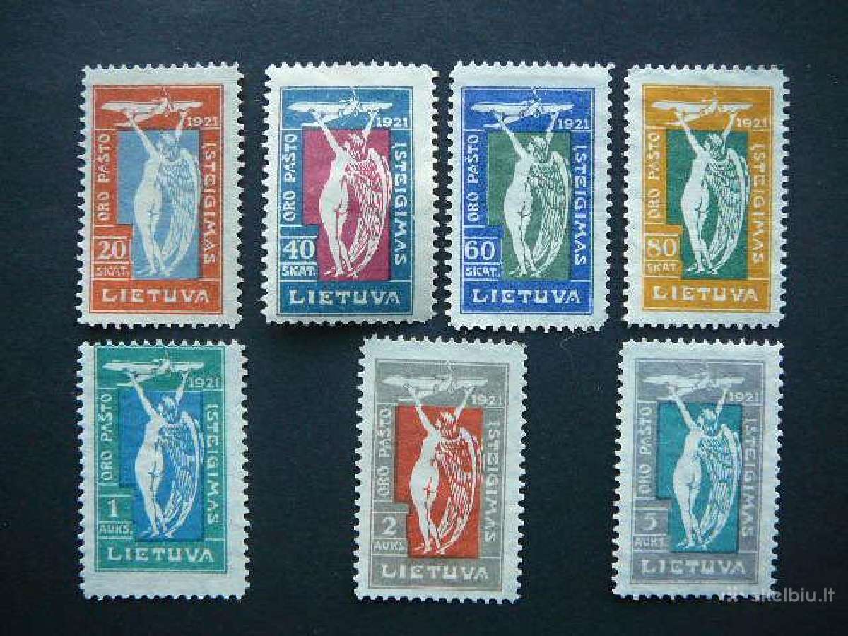Lietuva 1921 Angeliukai svarus lit109/5bk