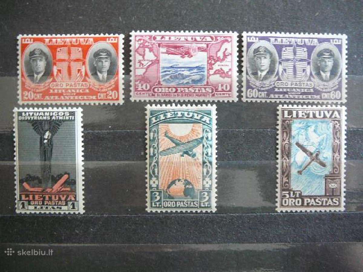Lietuva 1934 Darius ir Girenas svarus Mlh lit385sp