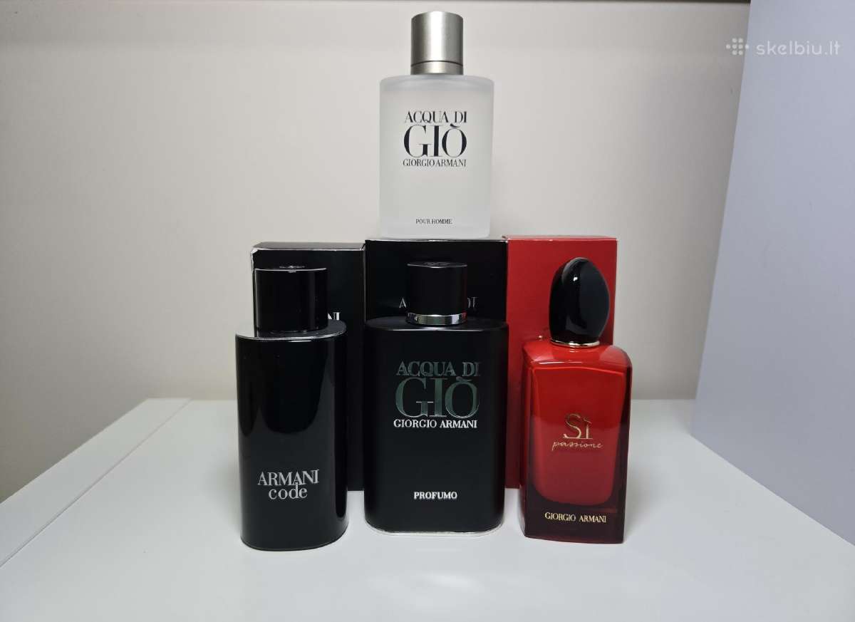 Giorgio Armani kvepalai