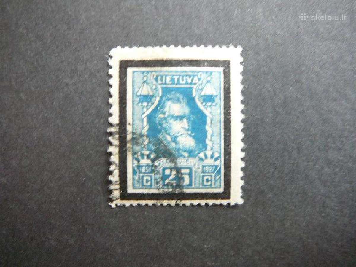 Lietuva 1927 J. Basanavicius antsp. lit275a