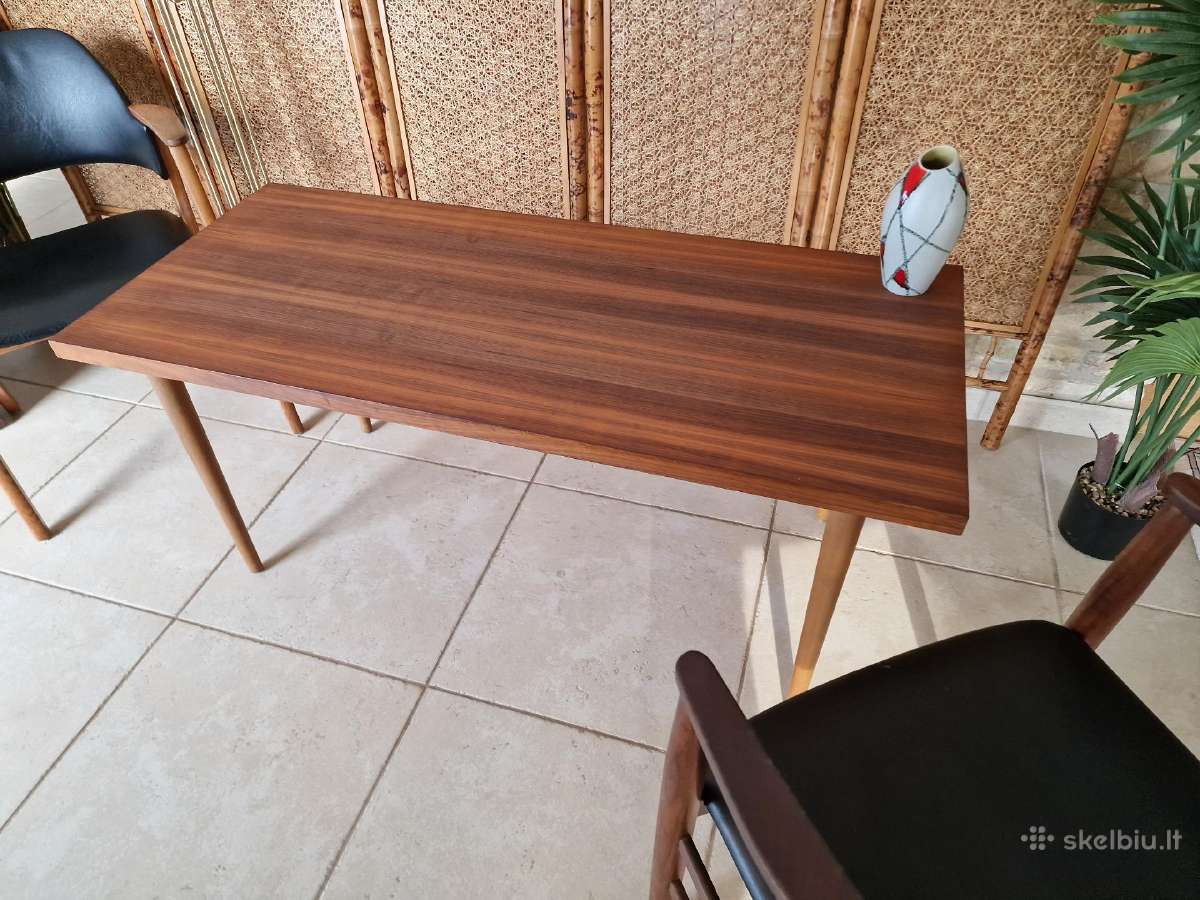 Vintažinis mid century modern kavos staliukas - nuotraukos Nr. 14