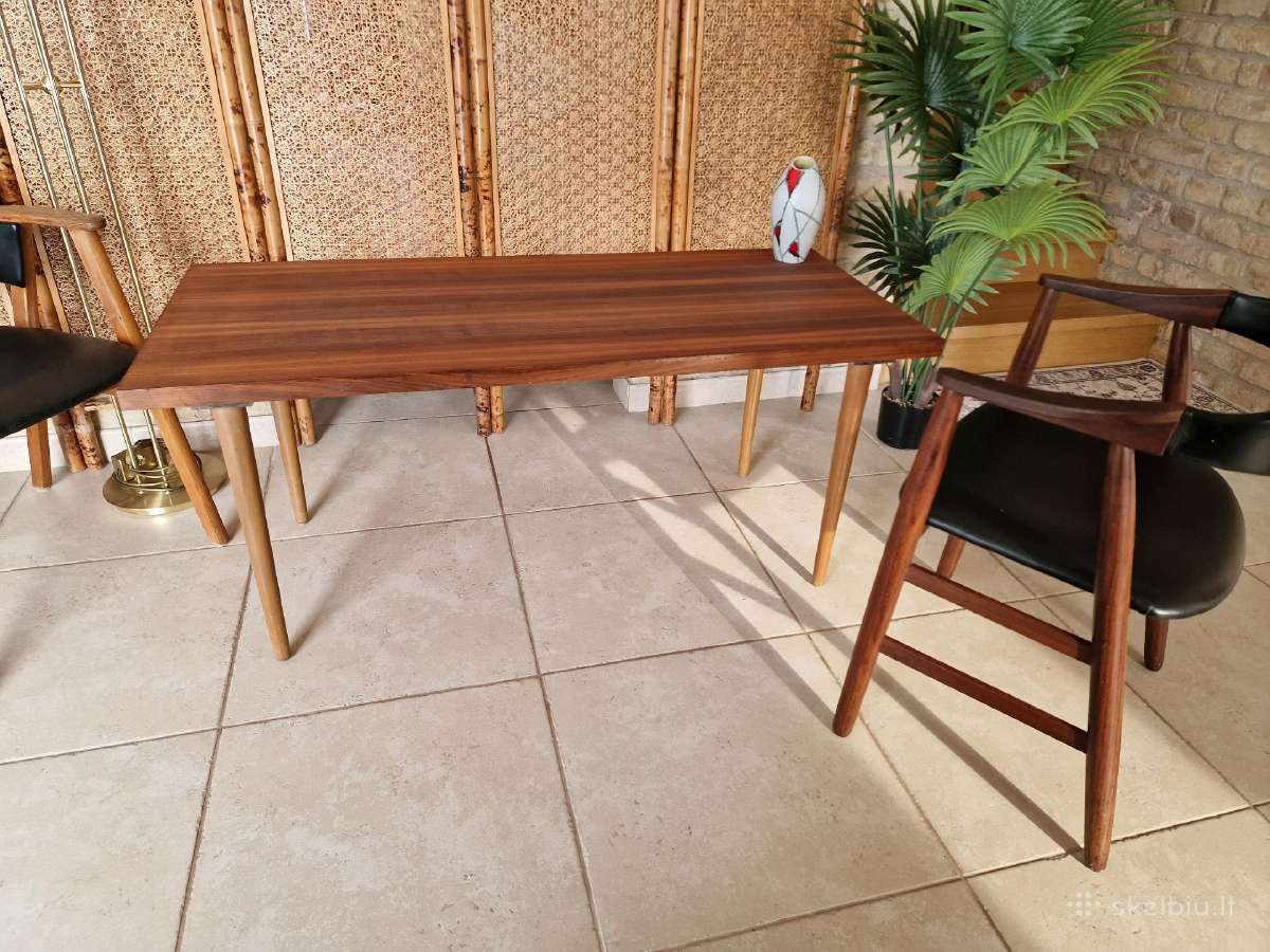 Vintažinis mid century modern kavos staliukas - nuotraukos Nr. 17