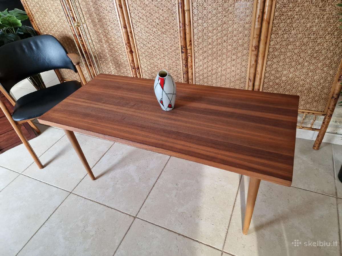 Vintažinis mid century modern kavos staliukas - nuotraukos Nr. 18