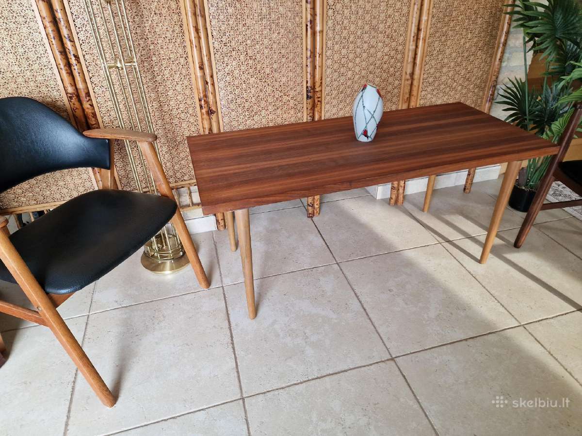 Vintažinis mid century modern kavos staliukas - nuotraukos Nr. 26