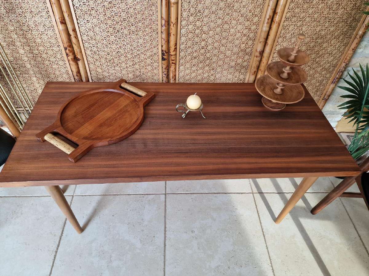 Vintažinis mid century modern kavos staliukas - nuotraukos Nr. 27