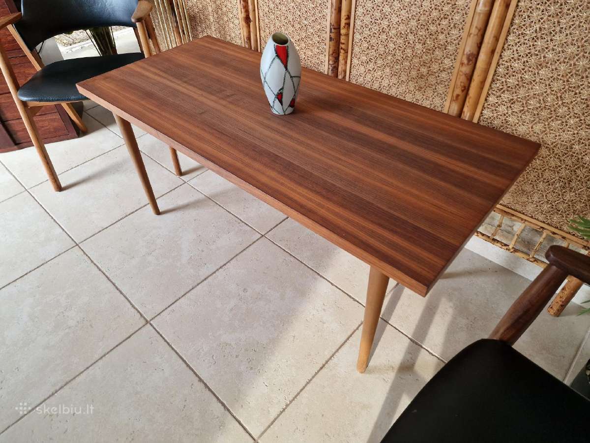 Vintažinis mid century modern kavos staliukas - nuotraukos Nr. 28