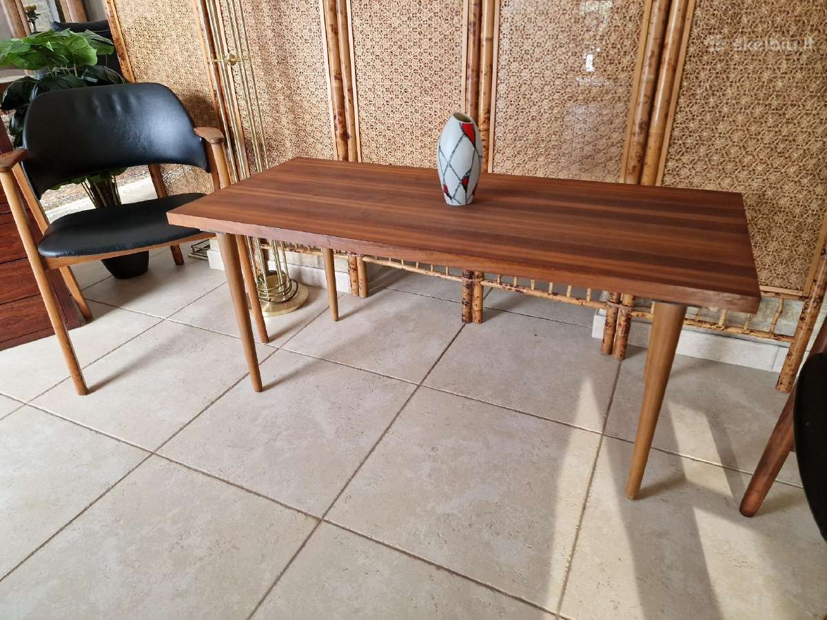 Vintažinis mid century modern kavos staliukas - nuotraukos Nr. 30