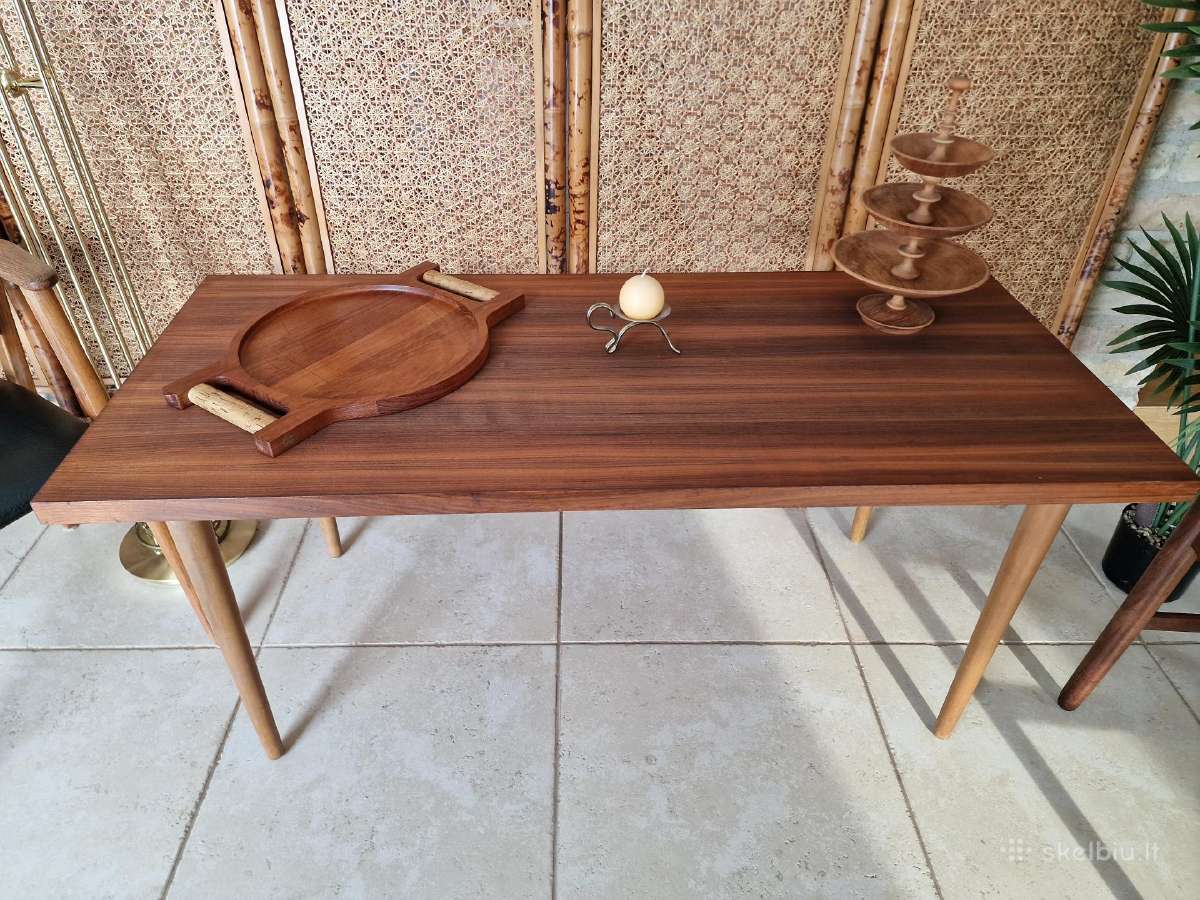 Vintažinis mid century modern kavos staliukas - nuotraukos Nr. 31