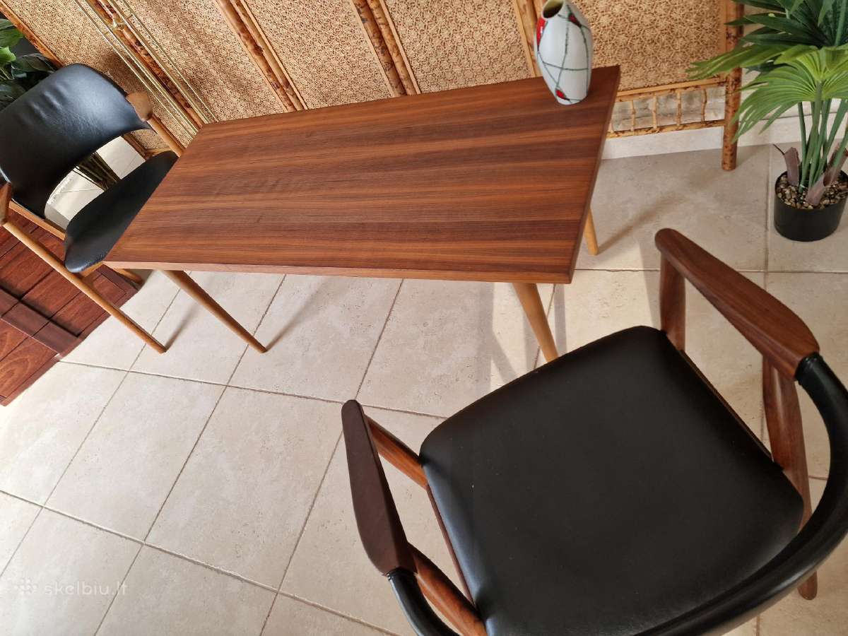 Vintažinis mid century modern kavos staliukas - nuotraukos Nr. 34