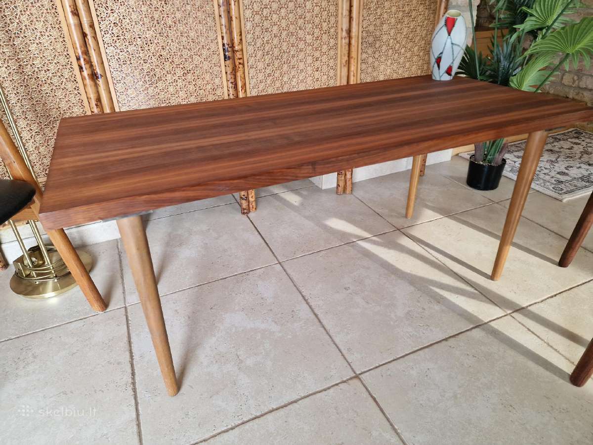 Vintažinis mid century modern kavos staliukas - nuotraukos Nr. 36