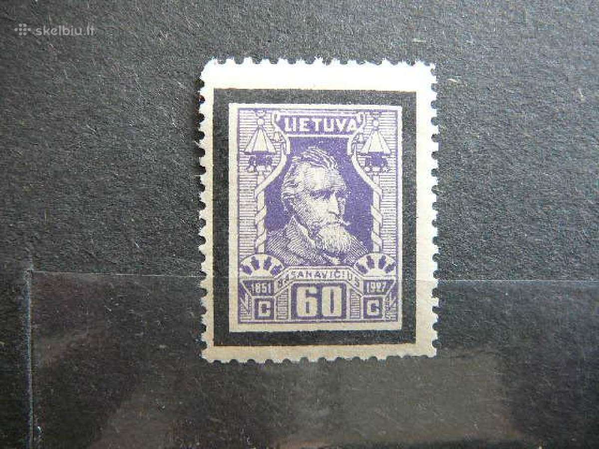 Lietuva 1927 J. Basanavicius Mlh lit277sp