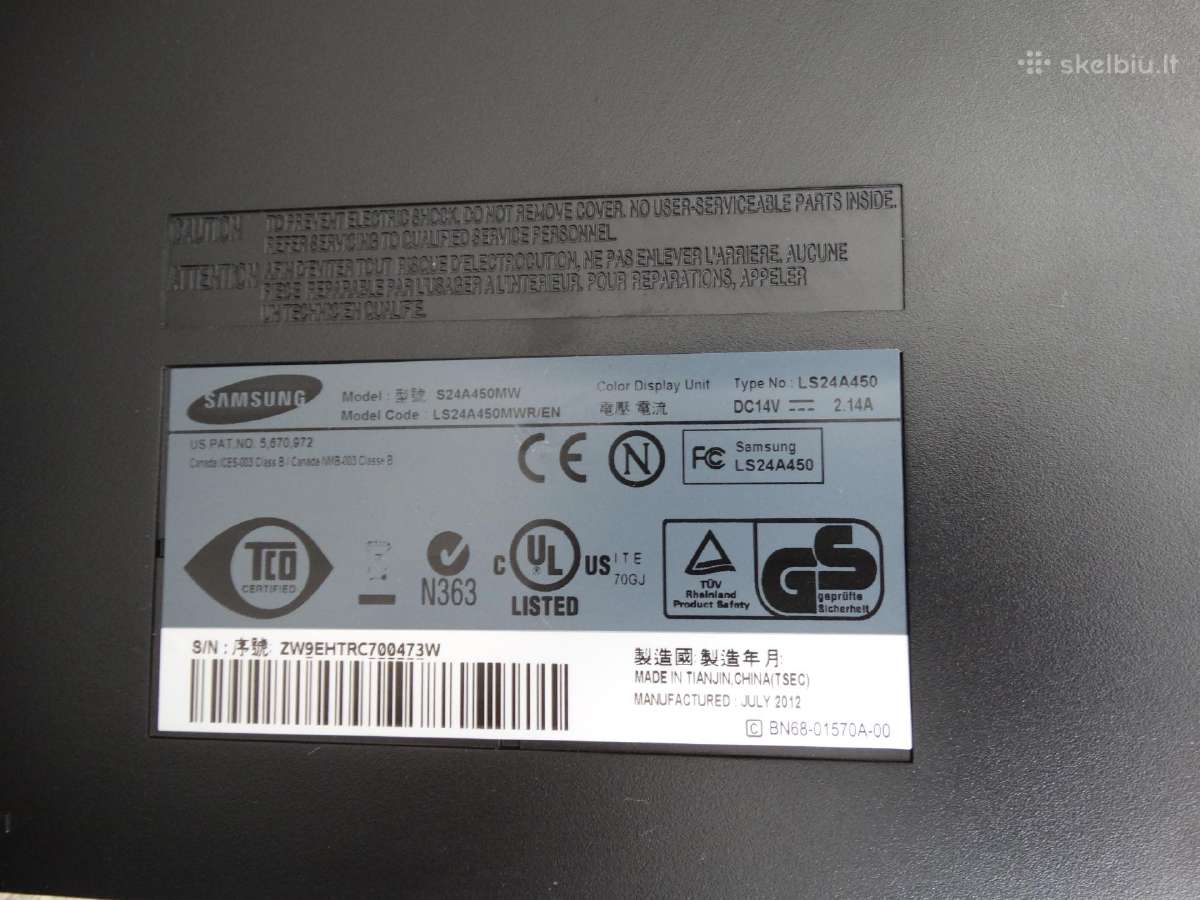 Monitorius Samsung Hdmi 24 - nuotraukos Nr. 7