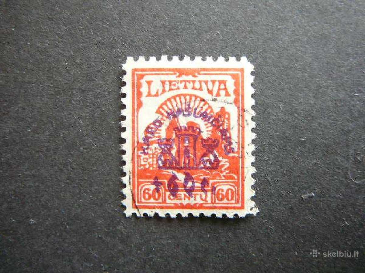 Lietuva 1924 Karo naslaiciai antsp. lit233a