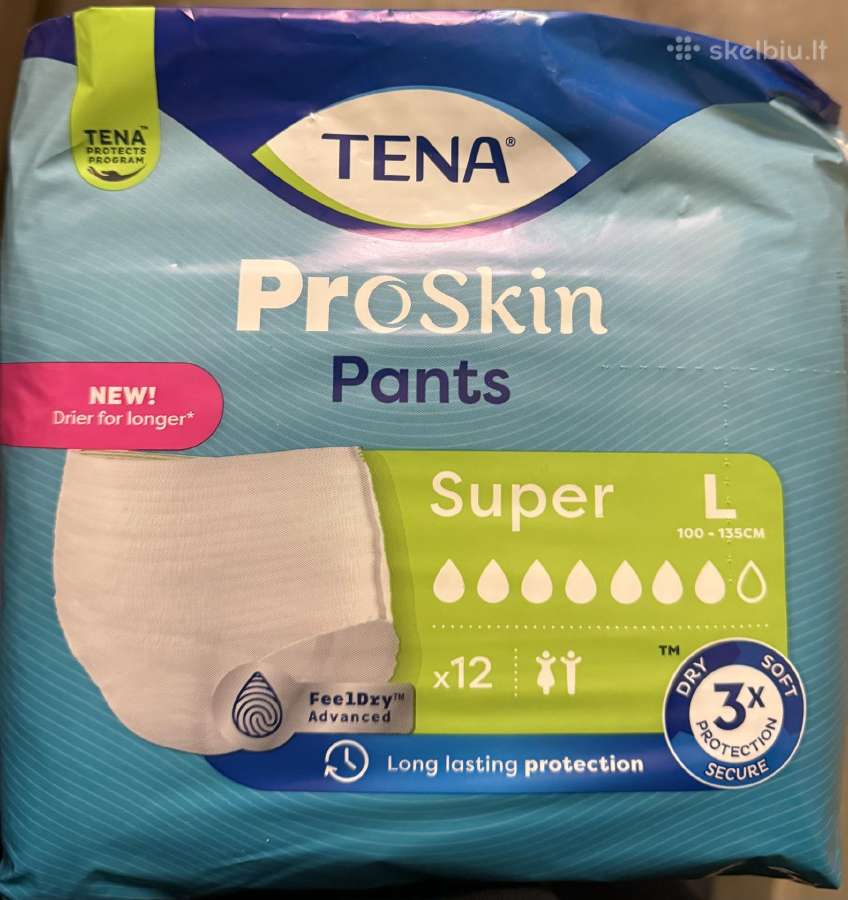 Tena sauskelnės, 12 vnt
