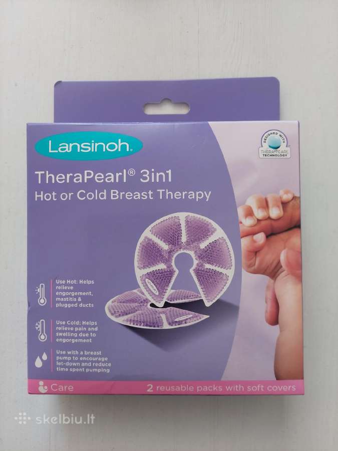 Lansinoh Therapearl 3-in-1“ krūtų terapijos kompre