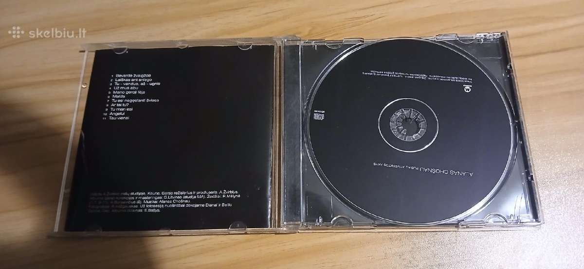 Alanas Chošnau - Pusiau Atmerktos Akys CD - nuotraukos Nr. 3