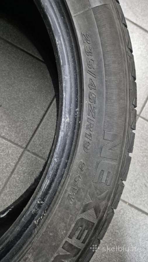 Dvi geros vasarinės 235/45 R19 Nexen - nuotraukos Nr. 5