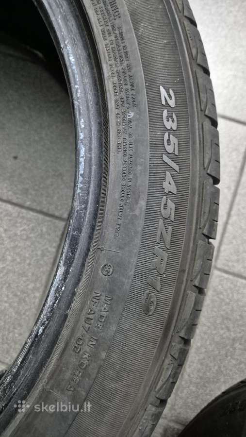 Dvi geros vasarinės 235/45 R19 Nexen - nuotraukos Nr. 6