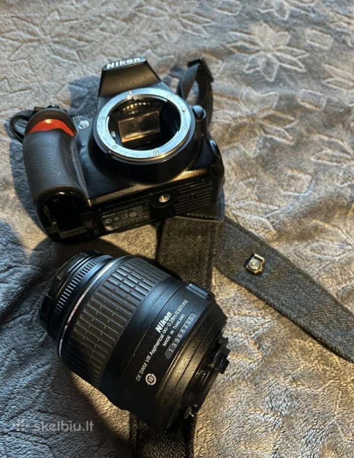 Nikon D3100 fotoaparatas su 18-55mm objektyvu - nuotraukos Nr. 2