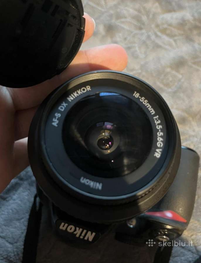 Nikon D3100 fotoaparatas su 18-55mm objektyvu - nuotraukos Nr. 3