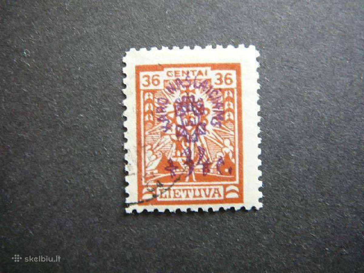 Lietuva 1924 Karo naslaiciai antsp. lit231a
