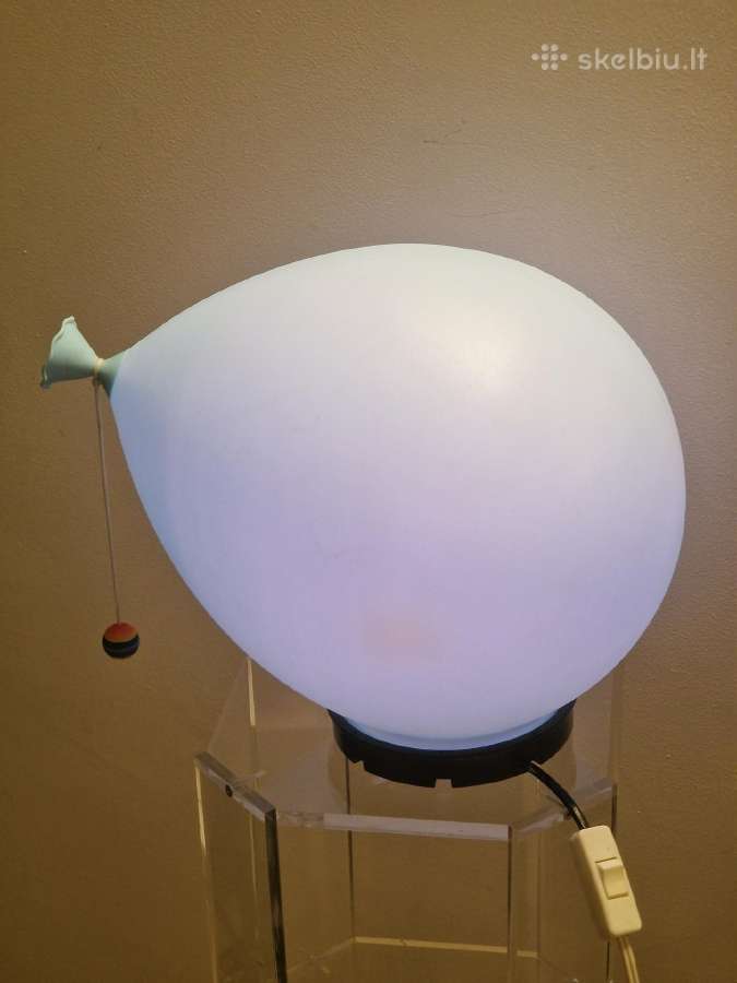 Vintažinė Yves Christin stalinė lempa „Balloon" - nuotraukos Nr. 2