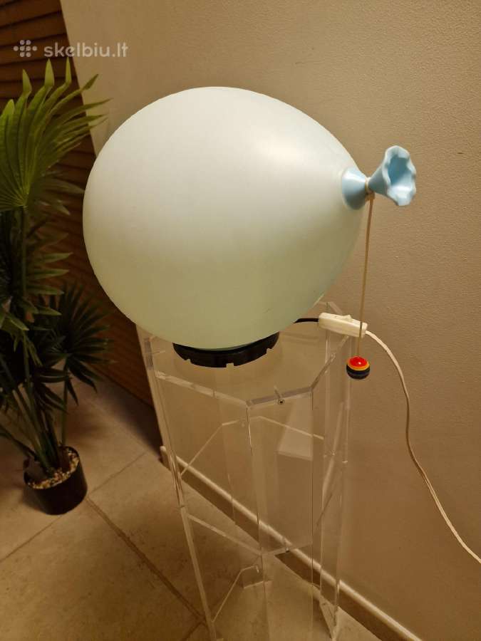 Vintažinė Yves Christin stalinė lempa „Balloon" - nuotraukos Nr. 6
