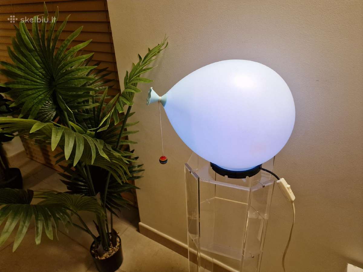 Vintažinė Yves Christin stalinė lempa „Balloon" - nuotraukos Nr. 7