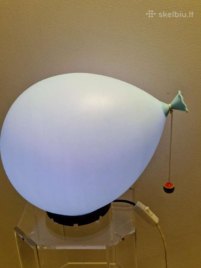 Vintažinė Yves Christin stalinė lempa „Balloon" - nuotraukos Nr. 8