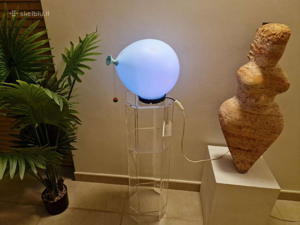 Vintažinė Yves Christin stalinė lempa „Balloon" - nuotraukos Nr. 11