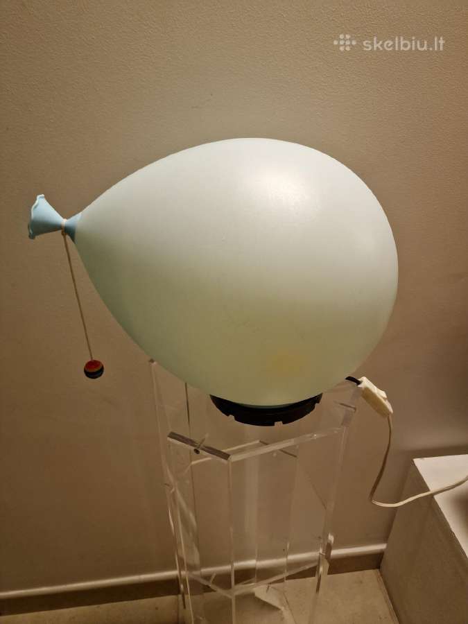 Vintažinė Yves Christin stalinė lempa „Balloon" - nuotraukos Nr. 16