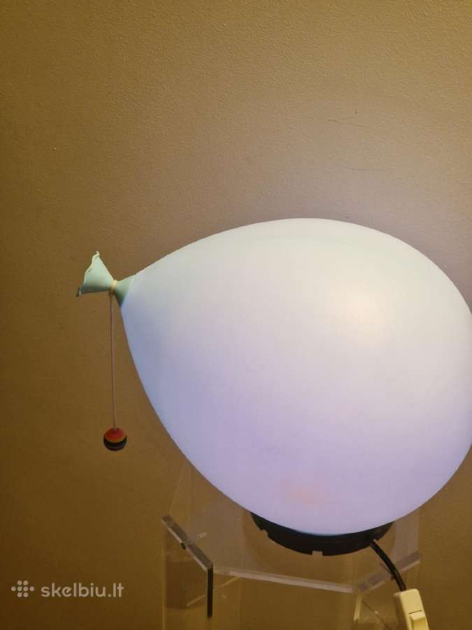 Vintažinė Yves Christin stalinė lempa „Balloon" - nuotraukos Nr. 21