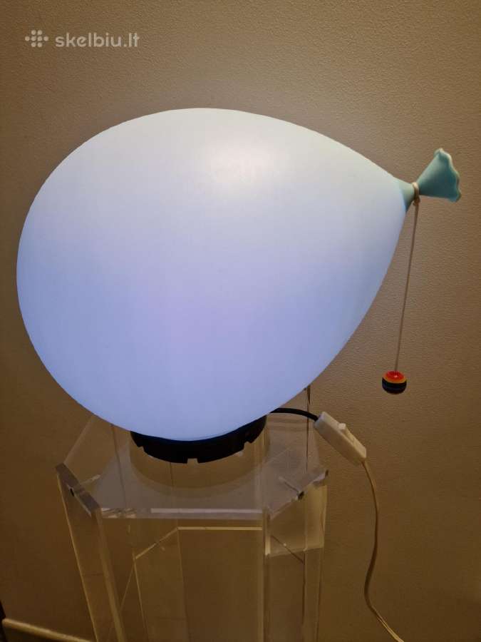 Vintažinė Yves Christin stalinė lempa „Balloon" - nuotraukos Nr. 33