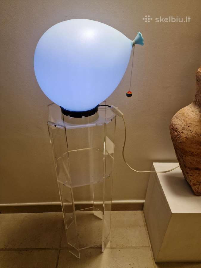 Vintažinė Yves Christin stalinė lempa „Balloon" - nuotraukos Nr. 35