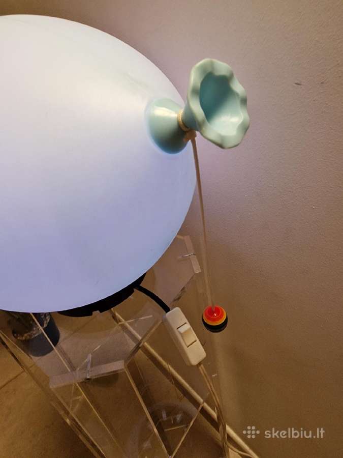 Vintažinė Yves Christin stalinė lempa „Balloon" - nuotraukos Nr. 36