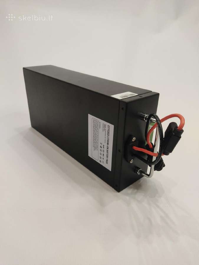 Elektrinio cioperio baterija 60v20ah - nuotraukos Nr. 3
