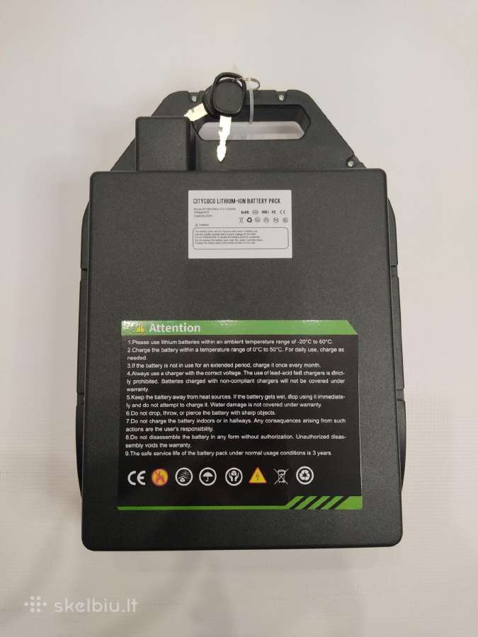Citycoco Elektrinio cioperio 60v20ah baterija - nuotraukos Nr. 12