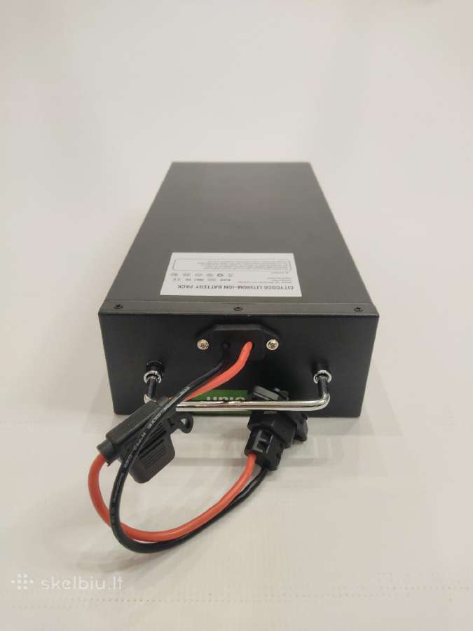 Baterija 60v20ah Lion elektrinio cioperio triracio - nuotraukos Nr. 2