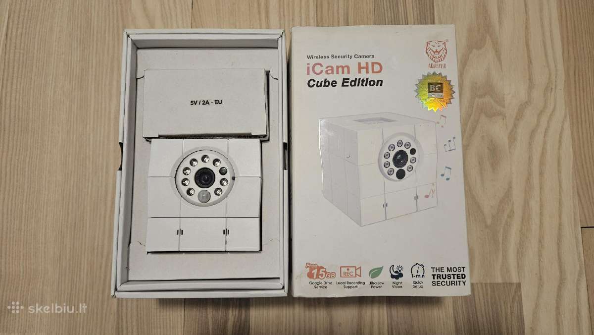 Amaryllo icam HD namų stebėjimo kamera su WiFi - nuotraukos Nr. 4