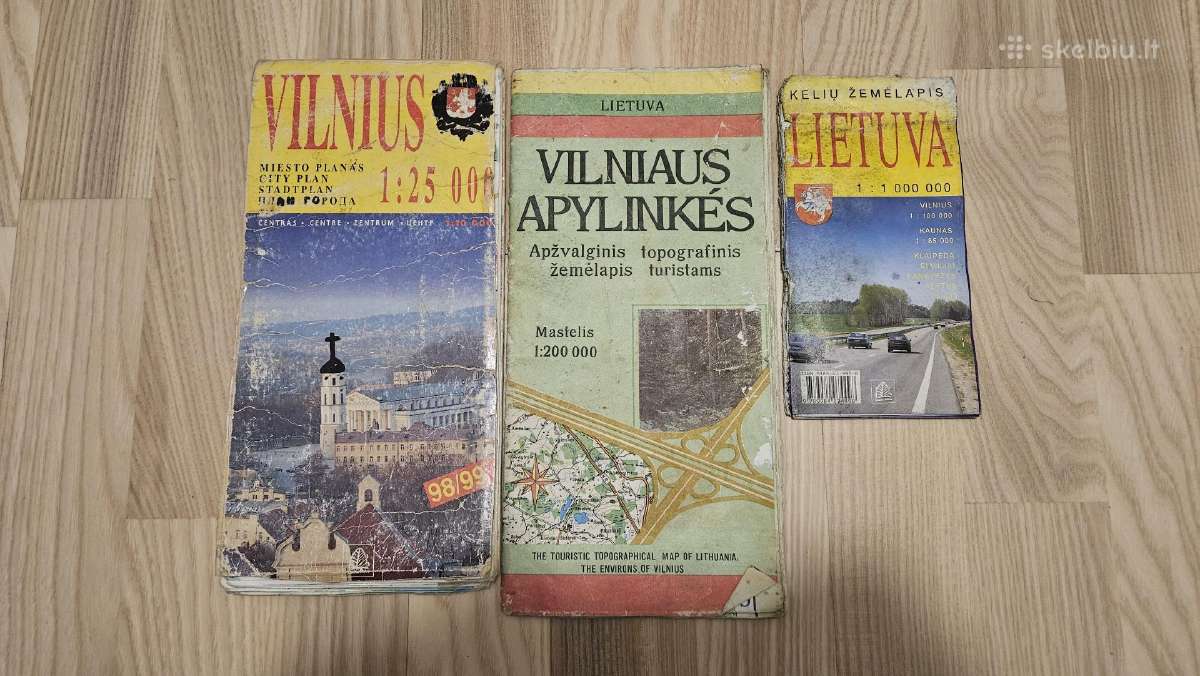 Vilniaus žemėlapiai